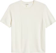 Open Edit Short Sleeve Crewneck Sweater