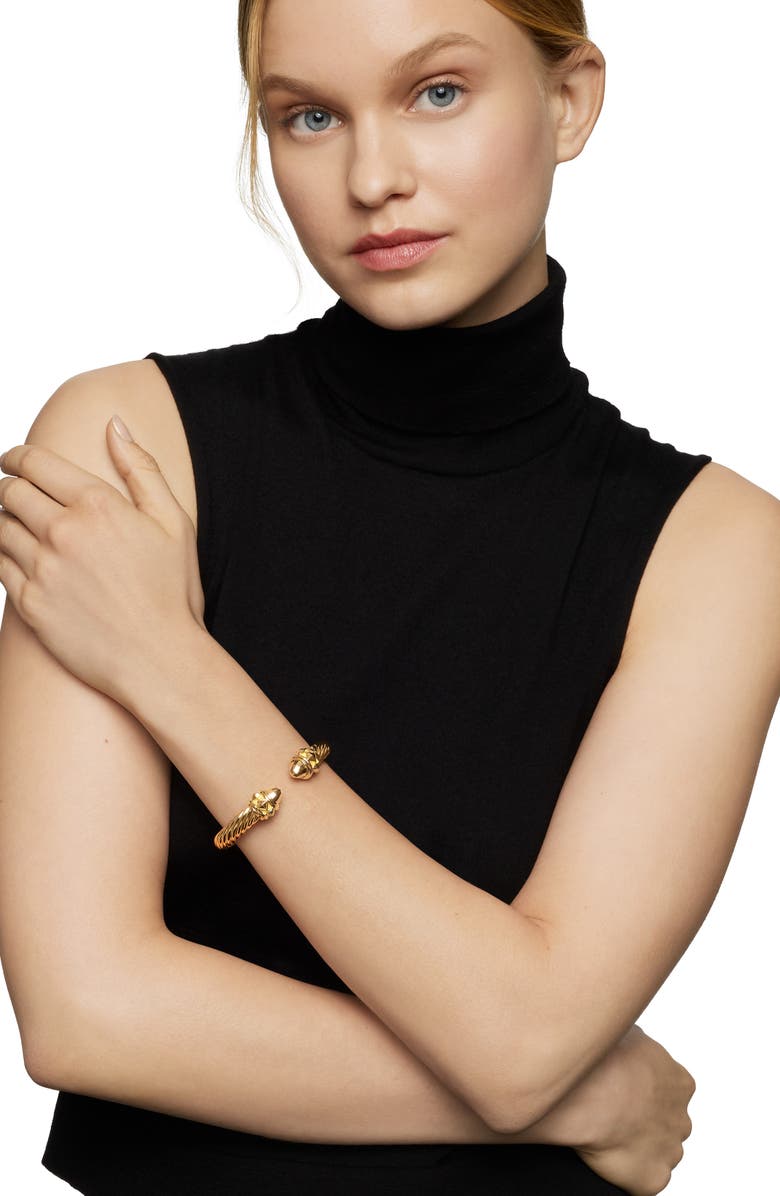 David Yurman The Cable Collection<sup>®</sup> Renaissance Bracelet, Alternate, color, 18K Yellow Gold