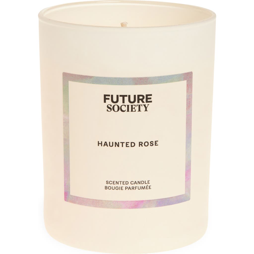 Future Society Haunted Rose Scented Candle In No Color