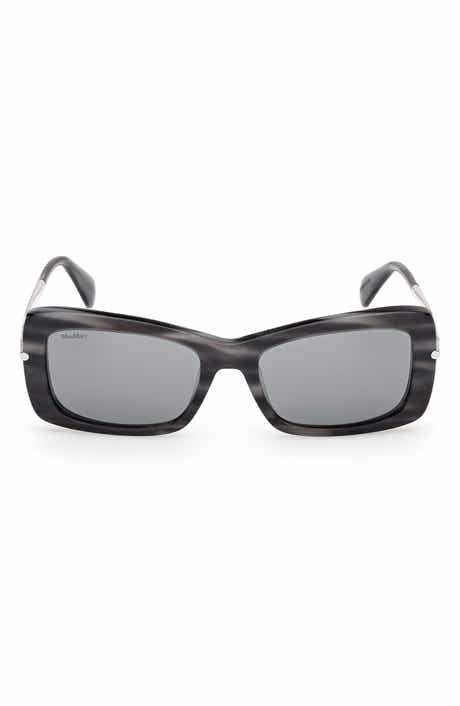 Max Mara 54mm Rectangular Sunglasses
