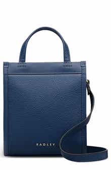 Alba Place Mini Leather Zip Top Crossbody Bag