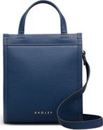 Radley Alba Place Mini Leather Zip Top Crossbody Bag
