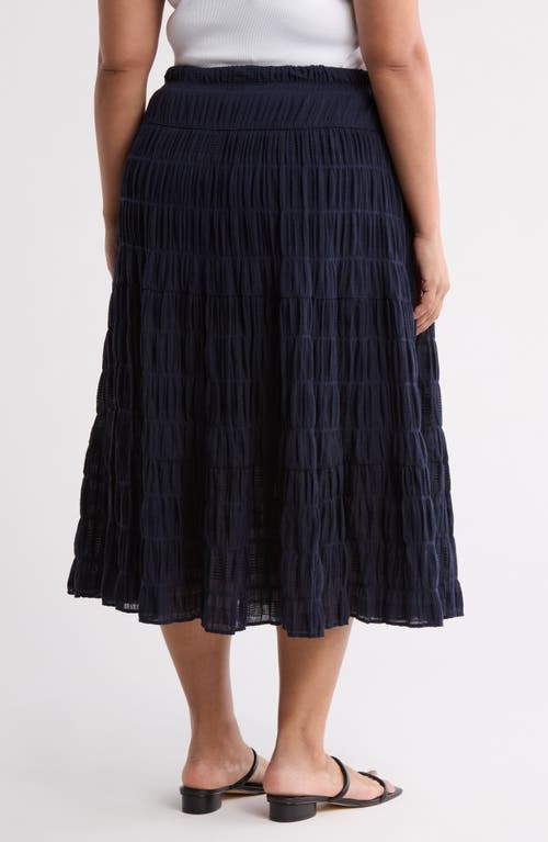 MAX STUDIO MAX STUDIO TEXTURED MAXI SKIRT