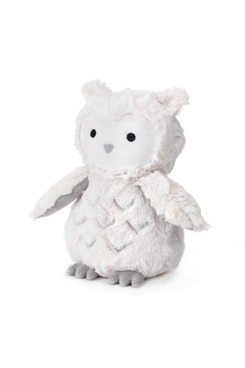 Luna Plush Owl Stuffed Animal - Luna, Alternate, color, White