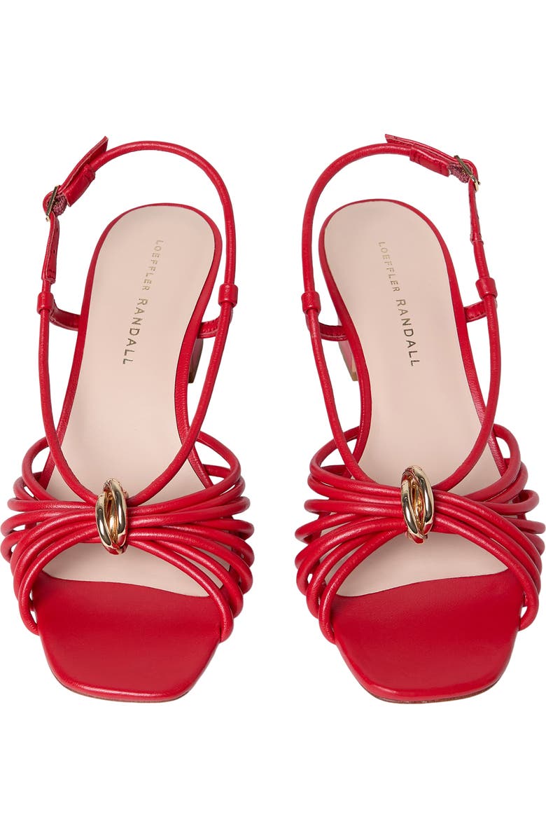 Loeffler Randall Minna Slingback Sandal, Alternate, color, Red