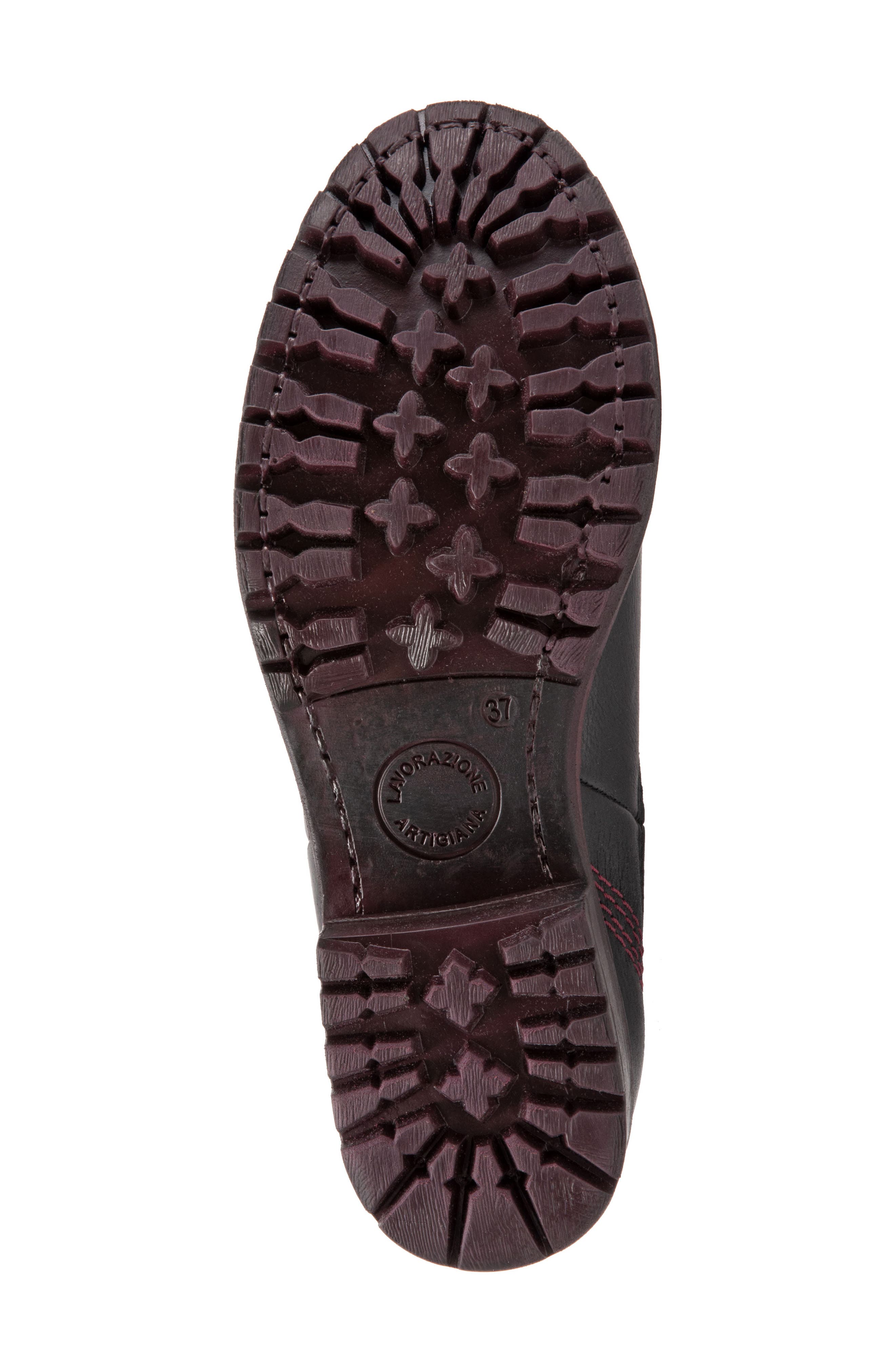 Bueno Florida Chelsea Boot, Alternate, color, Black/ Red Knit