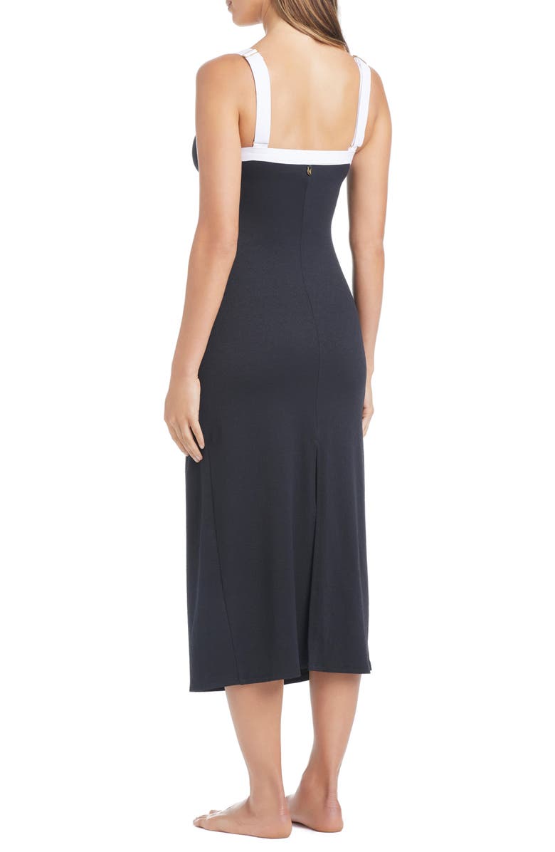 BLEU by Rod Beattie Sleeveless Midi Dress, Alternate, color,