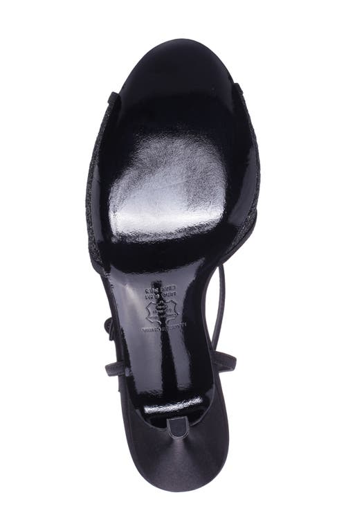 Nina Vyra Ankle Strap Sandal In Black