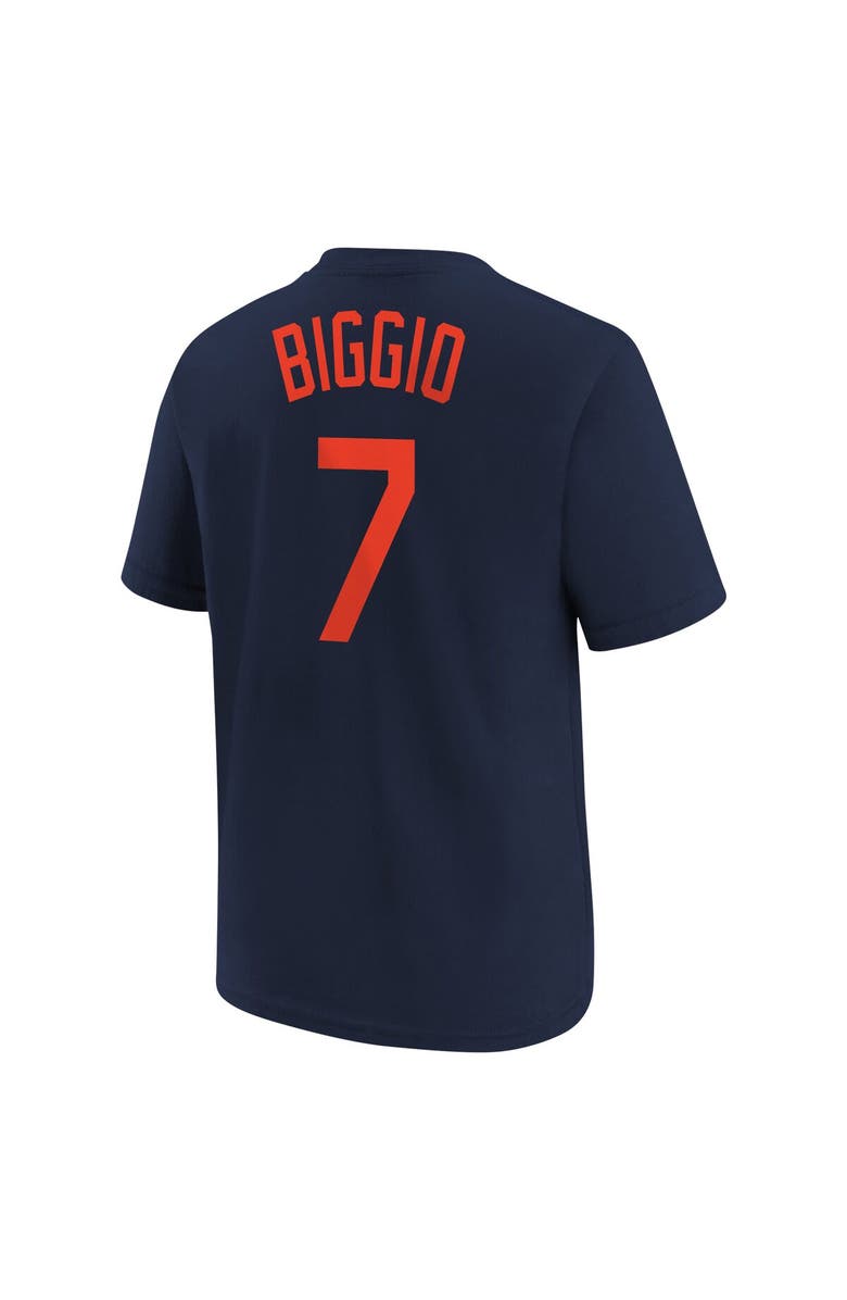 Nike Youth Nike Craig Biggio Navy Houston Astros Cooperstown Collection Name & Number T-Shirt, Alternate, color, Navy
