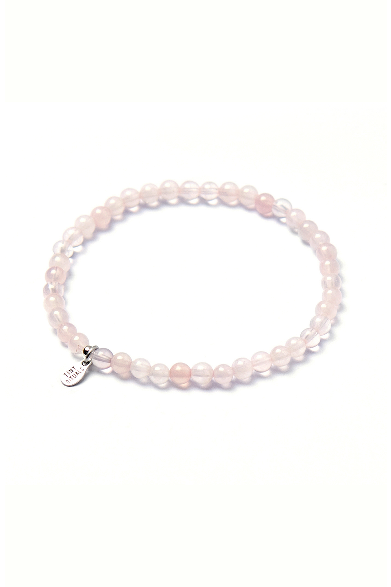 Rose Quartz Energy Bracelet, Main, color, Light Pink