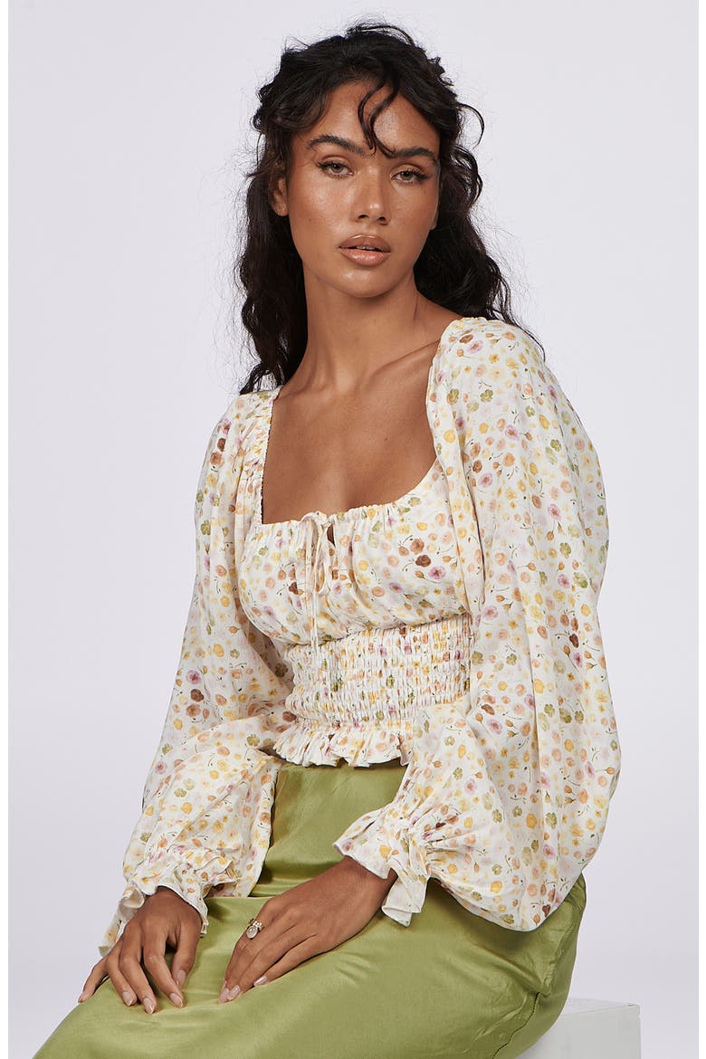 Bobby Floral Print Top, Alternate, color, DITSY FLORAL