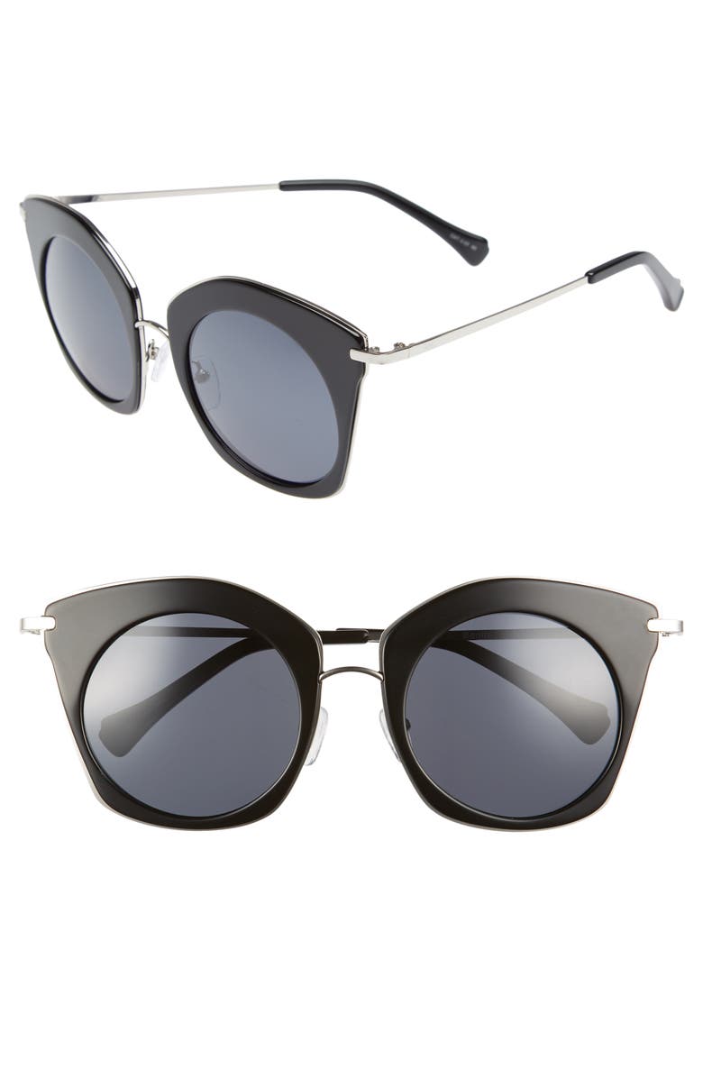 ZAC Zac Posen Benita 52mm Polarized Sunglasses, Main, color, 