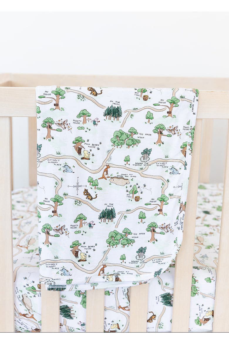 Stretchy Swaddle, Alternate, color, Hundred Acre Wood