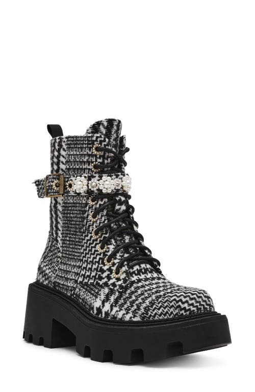 BETSEY JOHNSON BETSEY JOHNSON HEATHR LUG SOLE PLATFORM BOOTIE 
