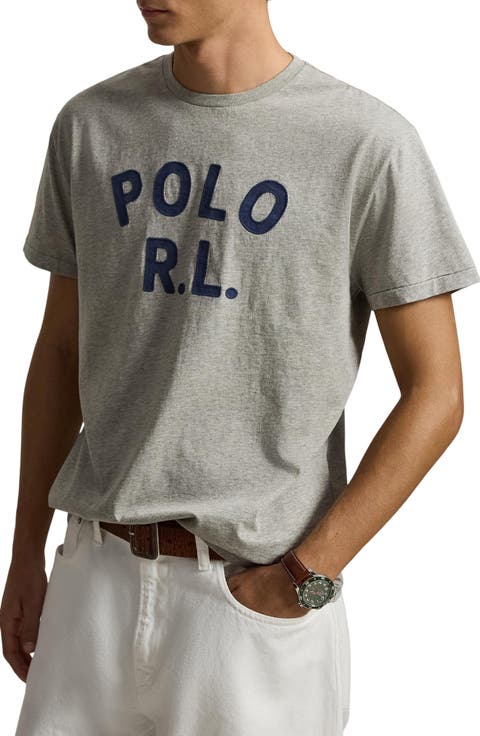 Classic Fit Logo Appliqué Cotton T-Shirt