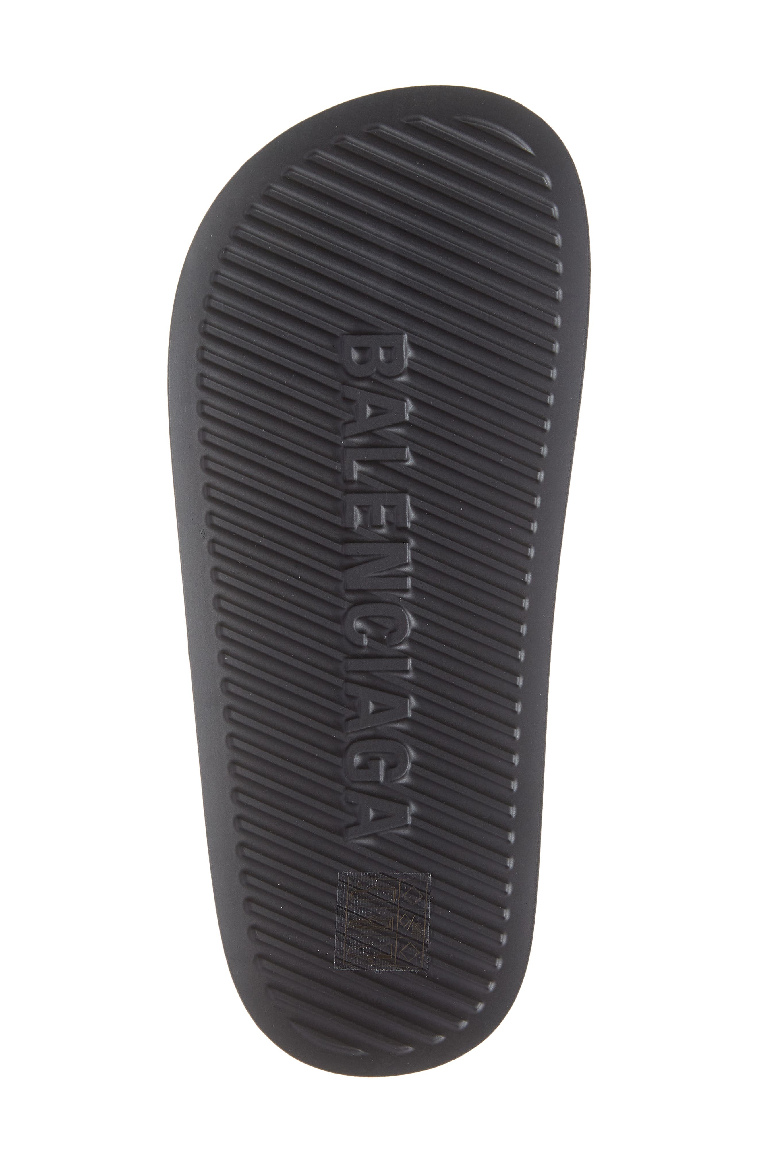 Balenciaga Kids' Logo Pool Slide Sandal, Alternate, color, 