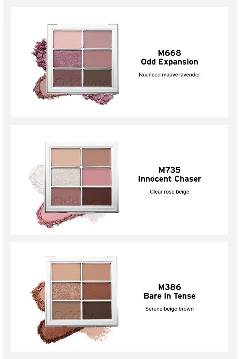 Mute Eyeshadow Palette, Alternate, color, M386 BARE IN TENSE