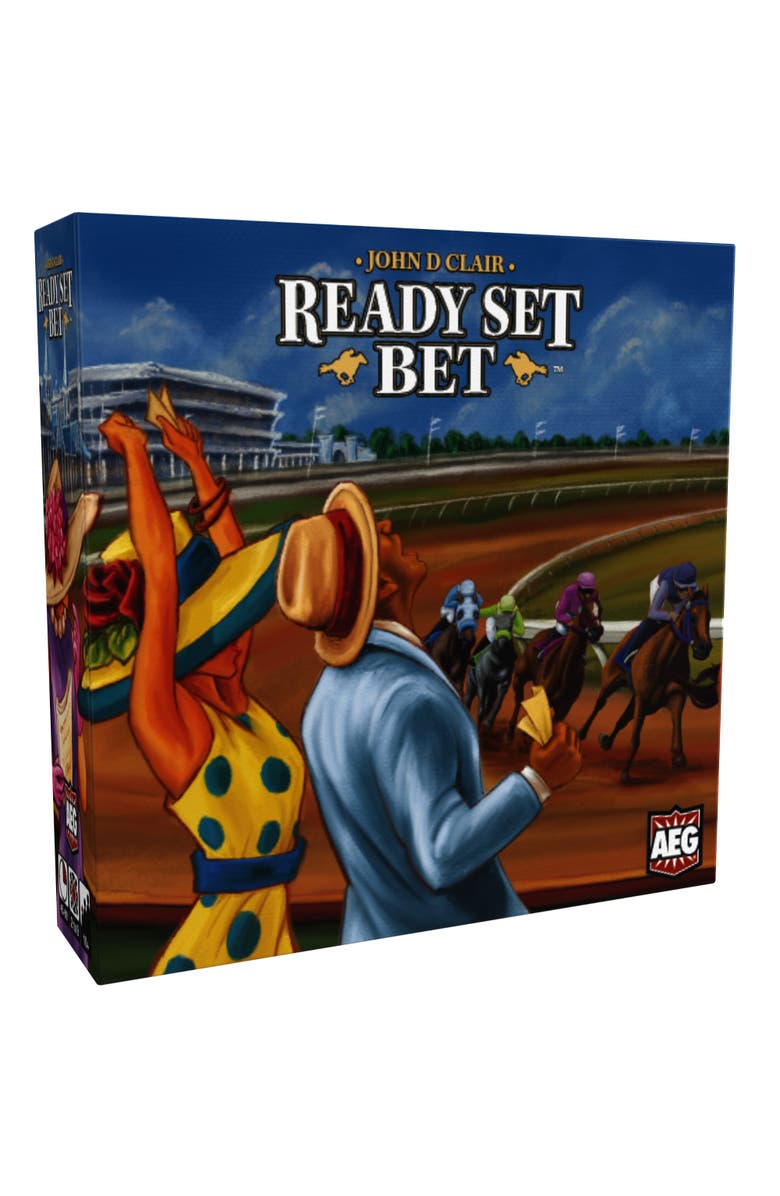 Alderac Entertainment Group (AEG) Horse Racing Betting Board Game, Main, color, Multicolored
