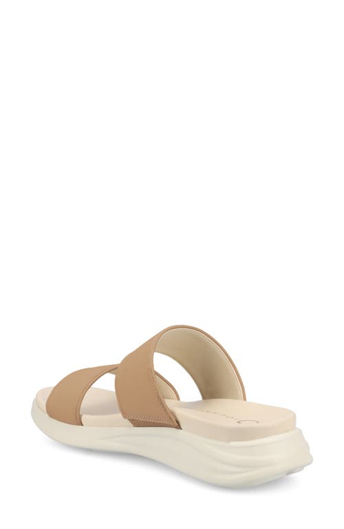 JOURNEE COLLECTION JOURNEE COLLECTION JANIS WEDGE SLIDE SANDAL 