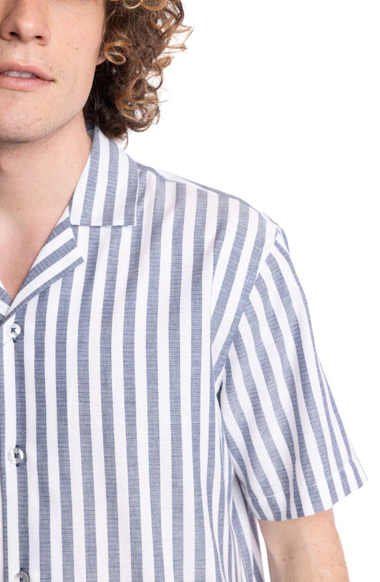 PAISLEY & GRAY Stretch Cotton Camp Shirt, Alternate, color, 