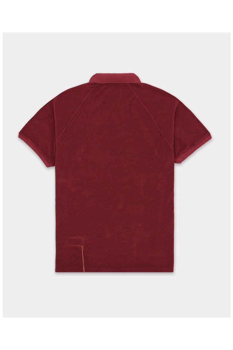 Brody Terry polo, Alternate, color, Purple