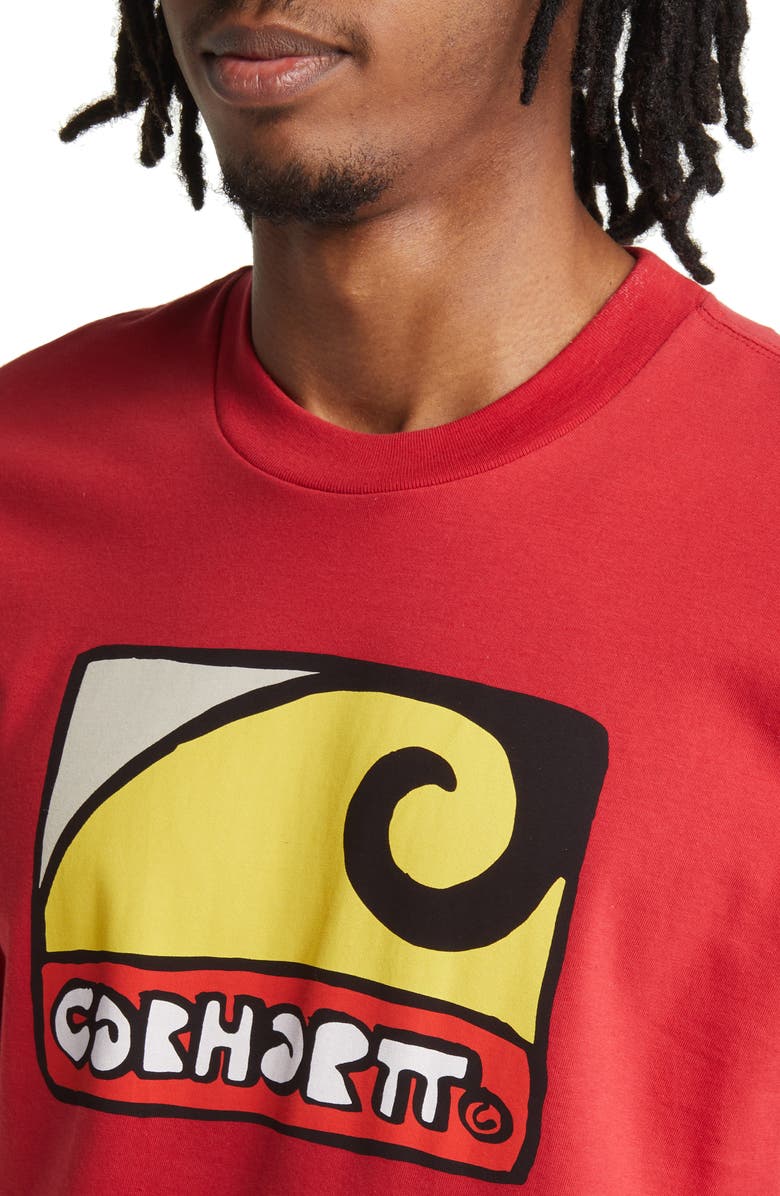 Carhartt Work In Progress Fibo Organic Cotton Graphic T-Shirt, Alternate, color,