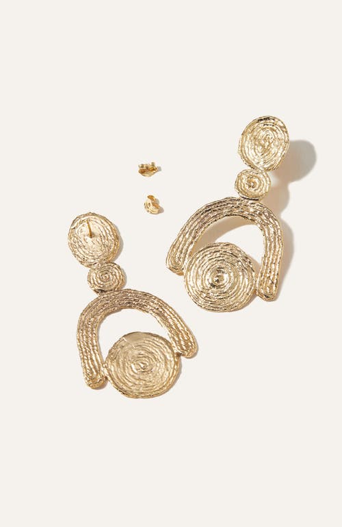 Cog Frida Earrings In Gold