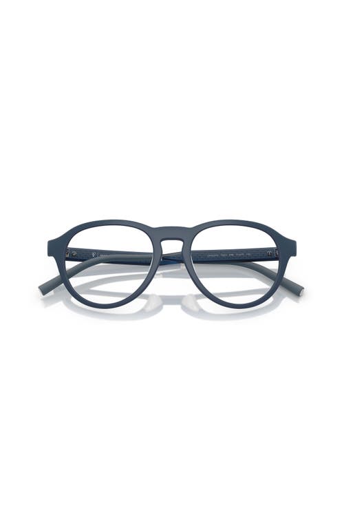 Oliver Peoples 51mm Phantos Optical Glasses In Blue