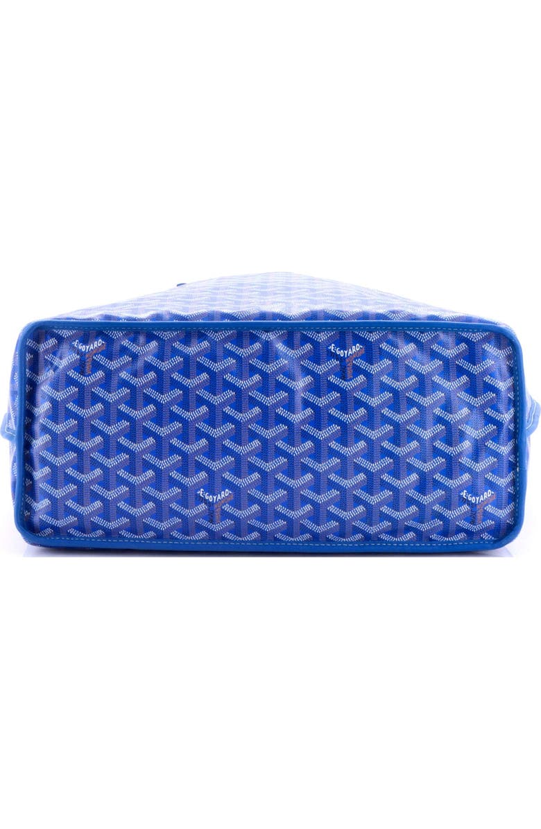 Pre-Owned Goyard Anjou Reversible Tote Coated Canvas PM, Alternate, color, Blue