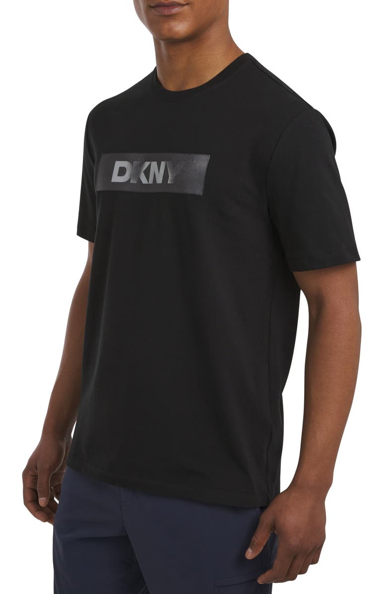 DKNY SPORTSWEAR Paradise Patch Graphic T-Shirt, Alternate, color, Black
