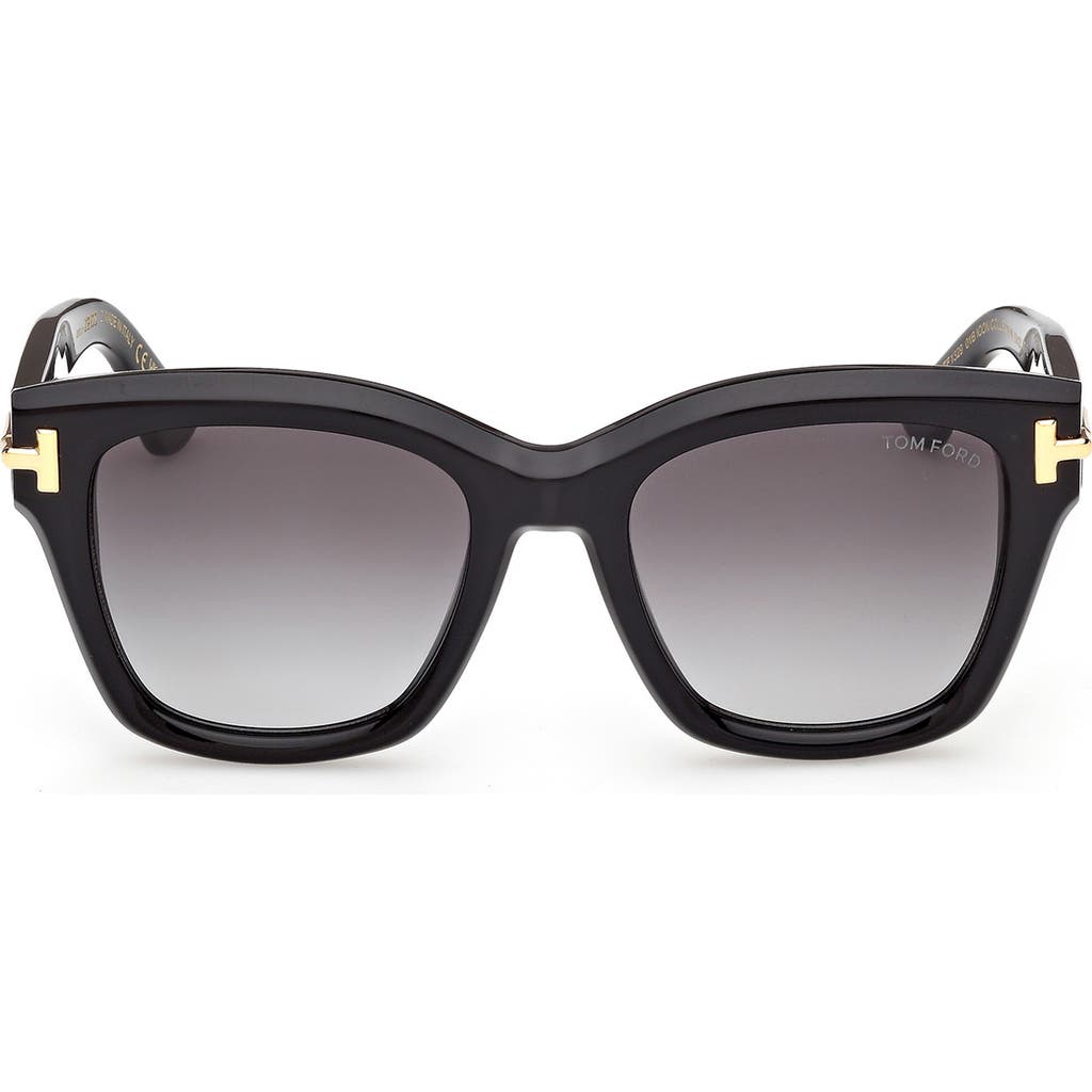 Tom Ford 53mm Gradient Butterfly Sunglasses