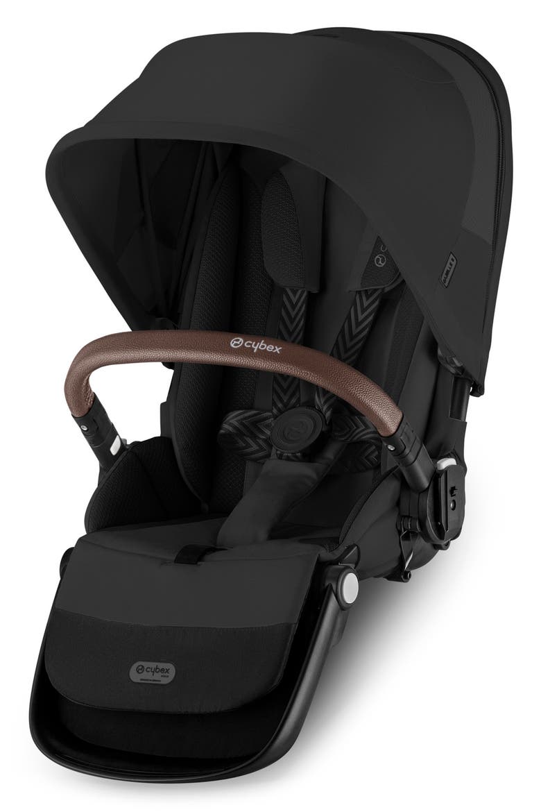 Gazelle S Second Seat, Main, color, MOON BLACK