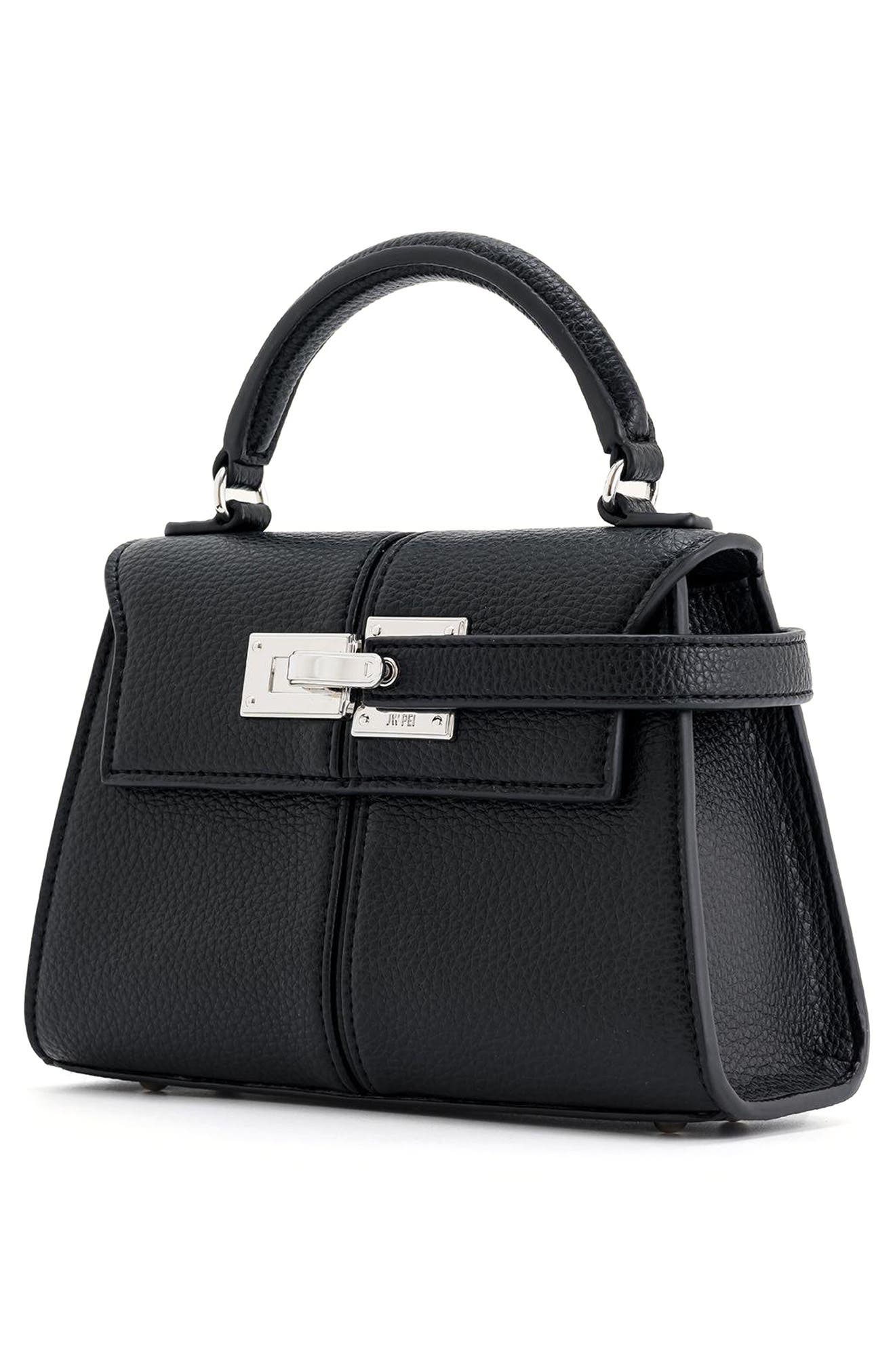 JW PEI Elise Faux Leather Top Handle Bag, Alternate, color, 