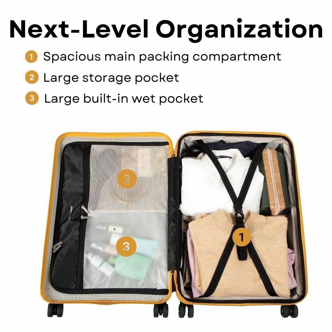 Ricardo Beverly Hills Cambria Hardside Luggage 2-Piece Set, Alternate, color, Blue Pearl