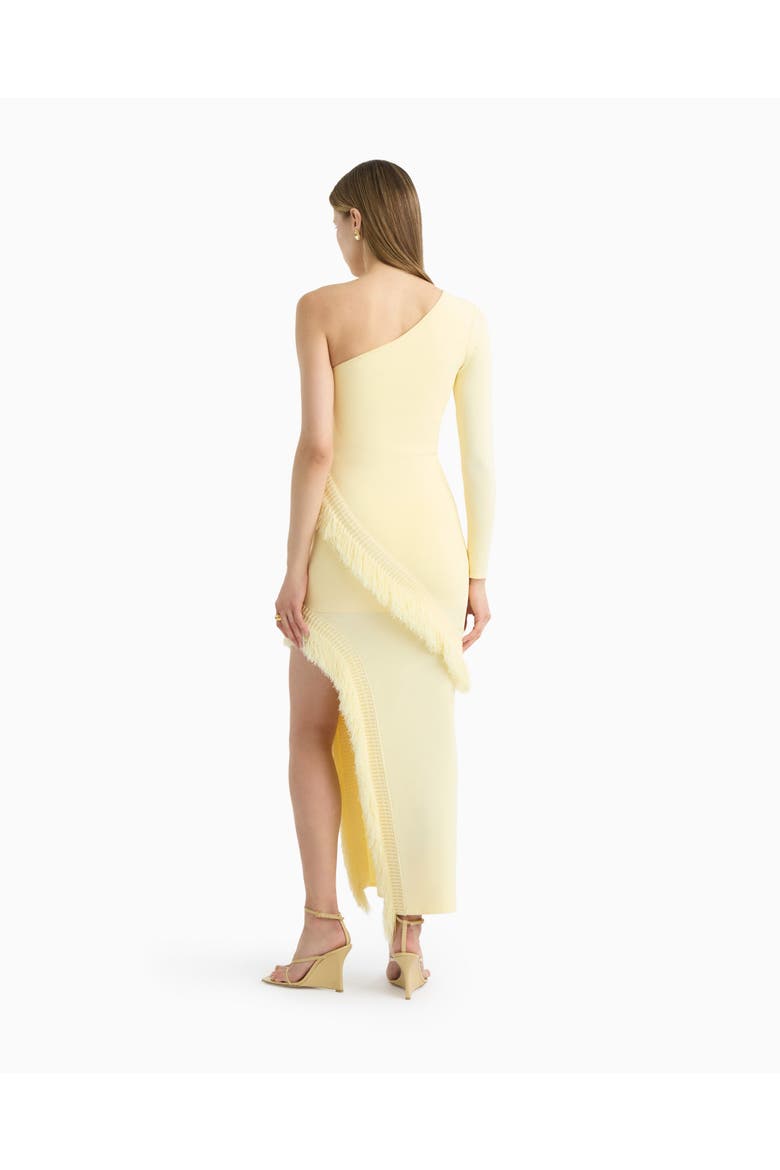 Rosie Fringe Dress, Alternate, color, Butter Yellow