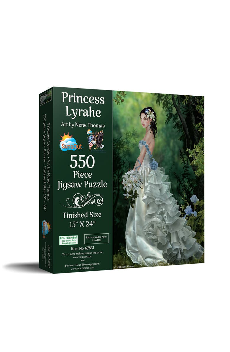 Sunsout Princess Lyrahe 500 piece Jigsaw Puzzle for Adults, Main, color, Multicolor