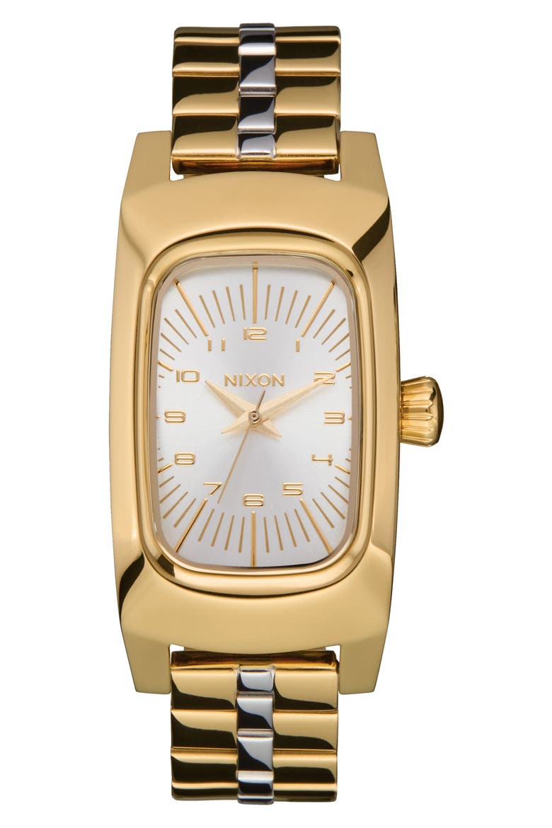 Frankie Bracelet Watch, 24mm, Main, color, STARBURST / GOLD / SILVER