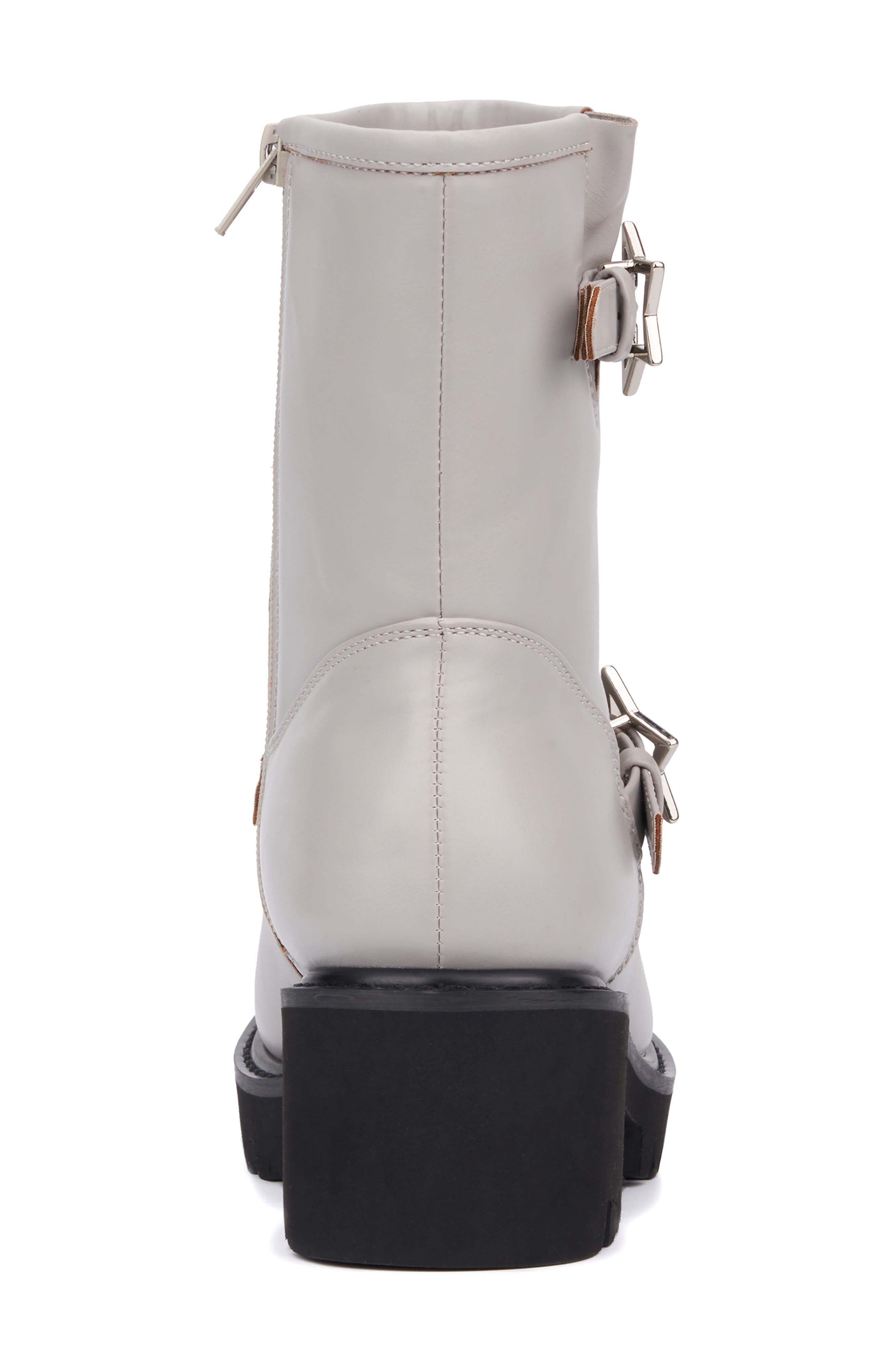 OLIVIA MILLER Neptune Lug Sole Boot, Alternate, color, Grey