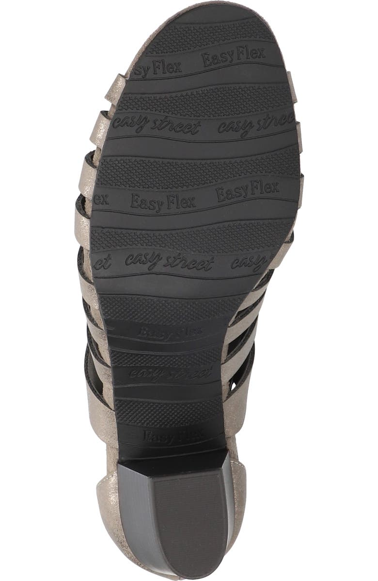 EASY STREET Vanni Sandal, Alternate, color, Pewter