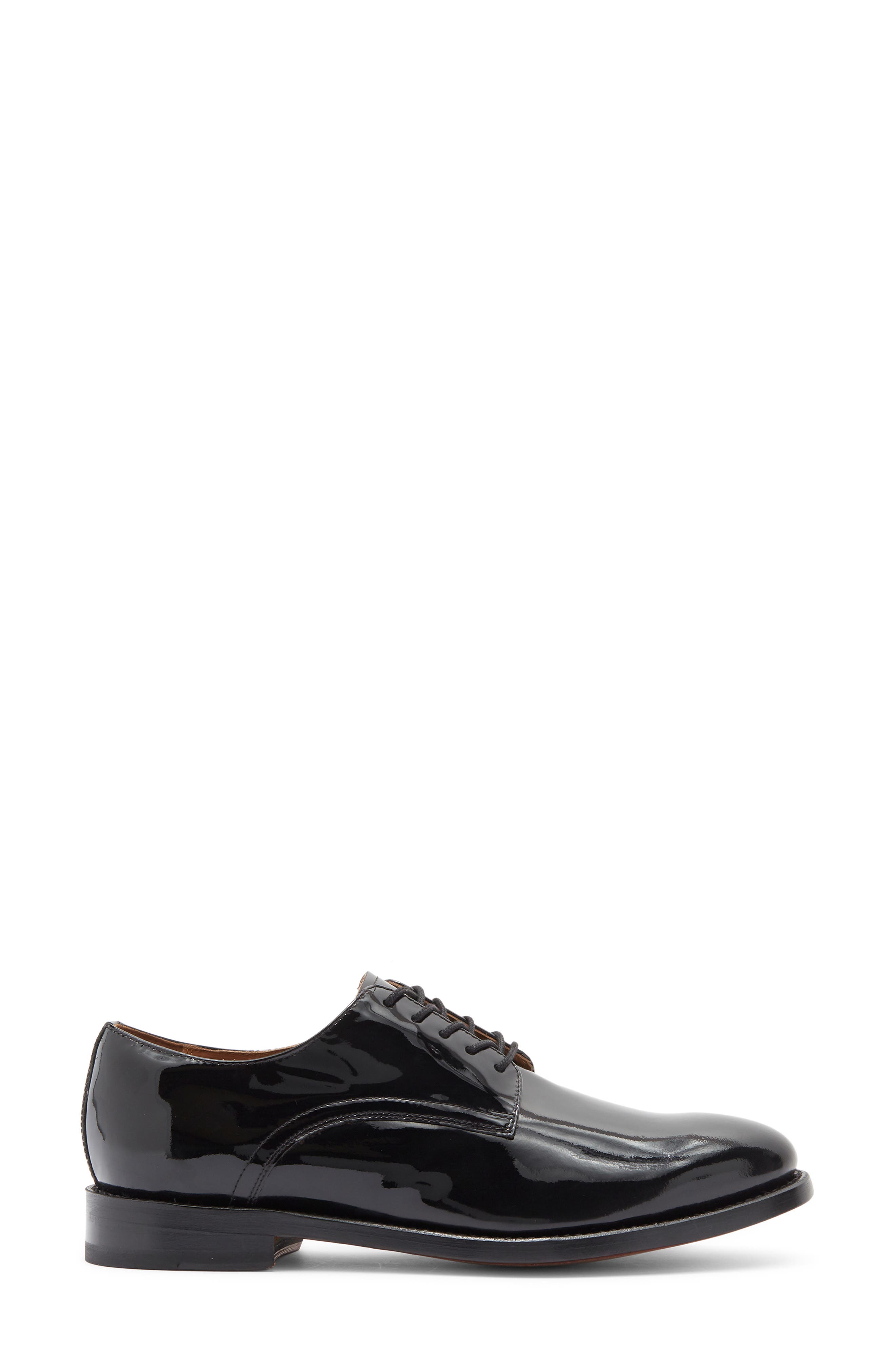 Allen Edmonds Henry Plain Toe Oxford, Alternate, color, Black Patent