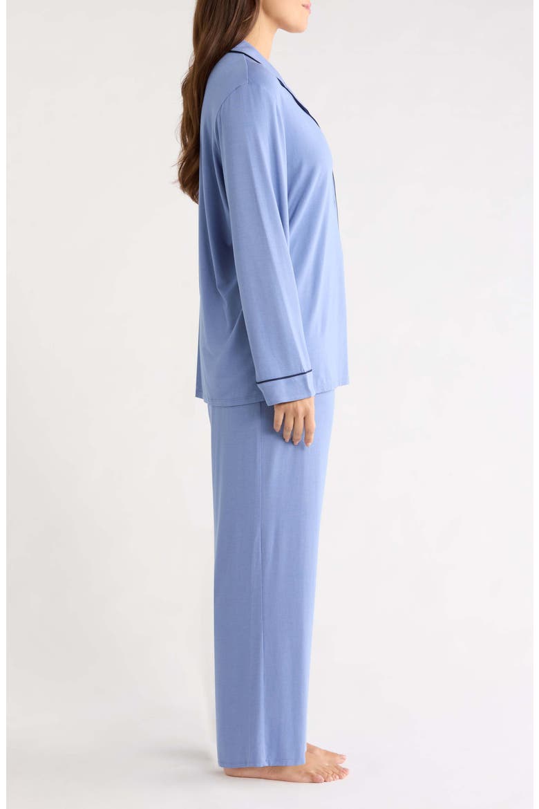 Moonlight Eco Knit Pajamas, Alternate, color, BLUE BEYOND
