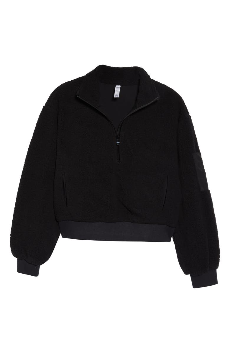 Alo High Pile Fleece Hooded Jacket, Alternate, color, 