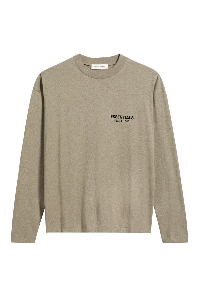 Classic Fit Long Sleeve Logo T-Shirt, Alternate, color, HOMESTEAD HEATHER