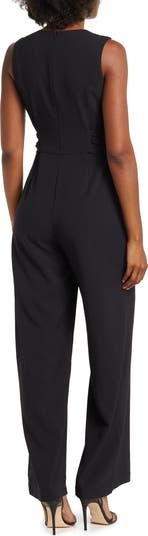 Eliza J Sleeveless Tie Waist Jumpsuit Nordstromrack