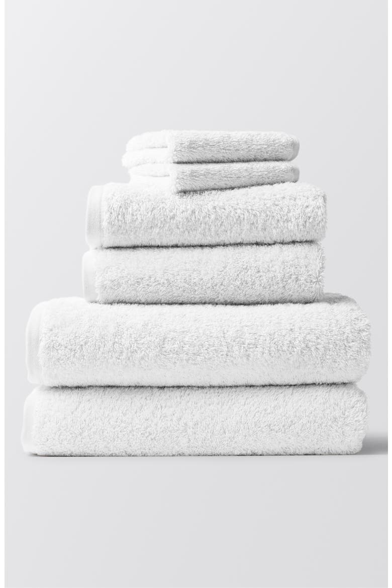 Cloud Loom™ Organic Cotton Hand Towel, Main, color, ALPINE WHITE