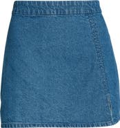 Billabong Wave Wash Denim Miniskirt