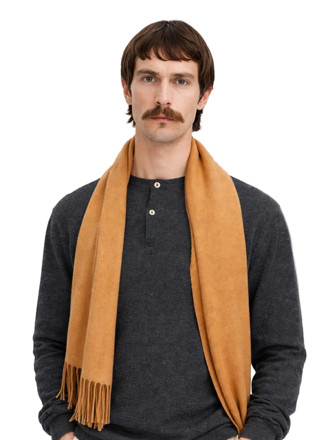 Cashmere Fringed Scarf