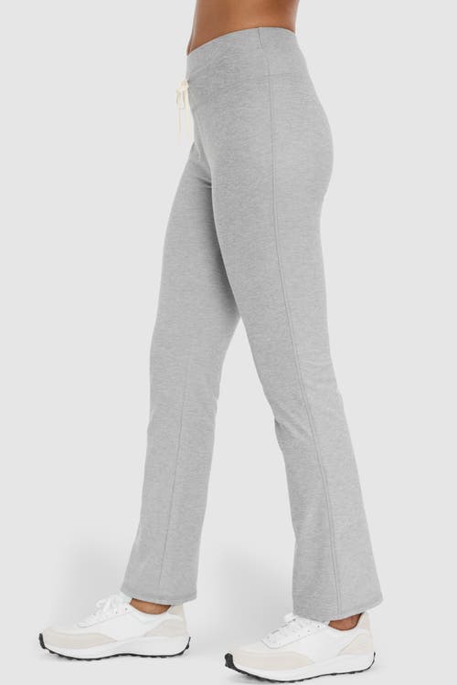 Peloton Dreamblend High Rise Flared Legging In Gray