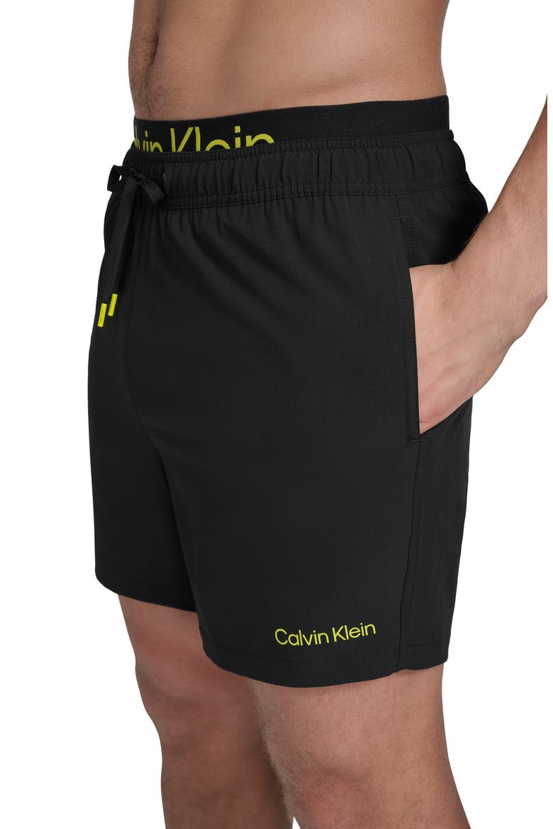 Swim Trunks, Alternate, color, BLACK