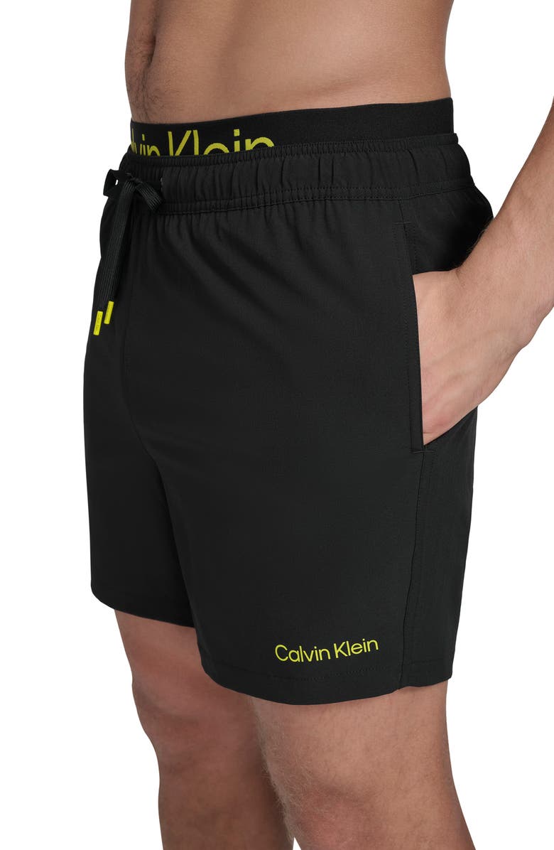Calvin Klein Swim Trunks, Alternate, color, 